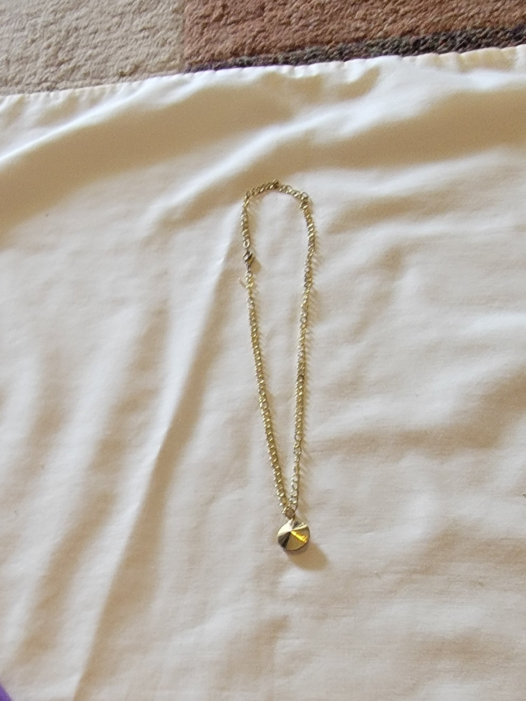 Gold necklace