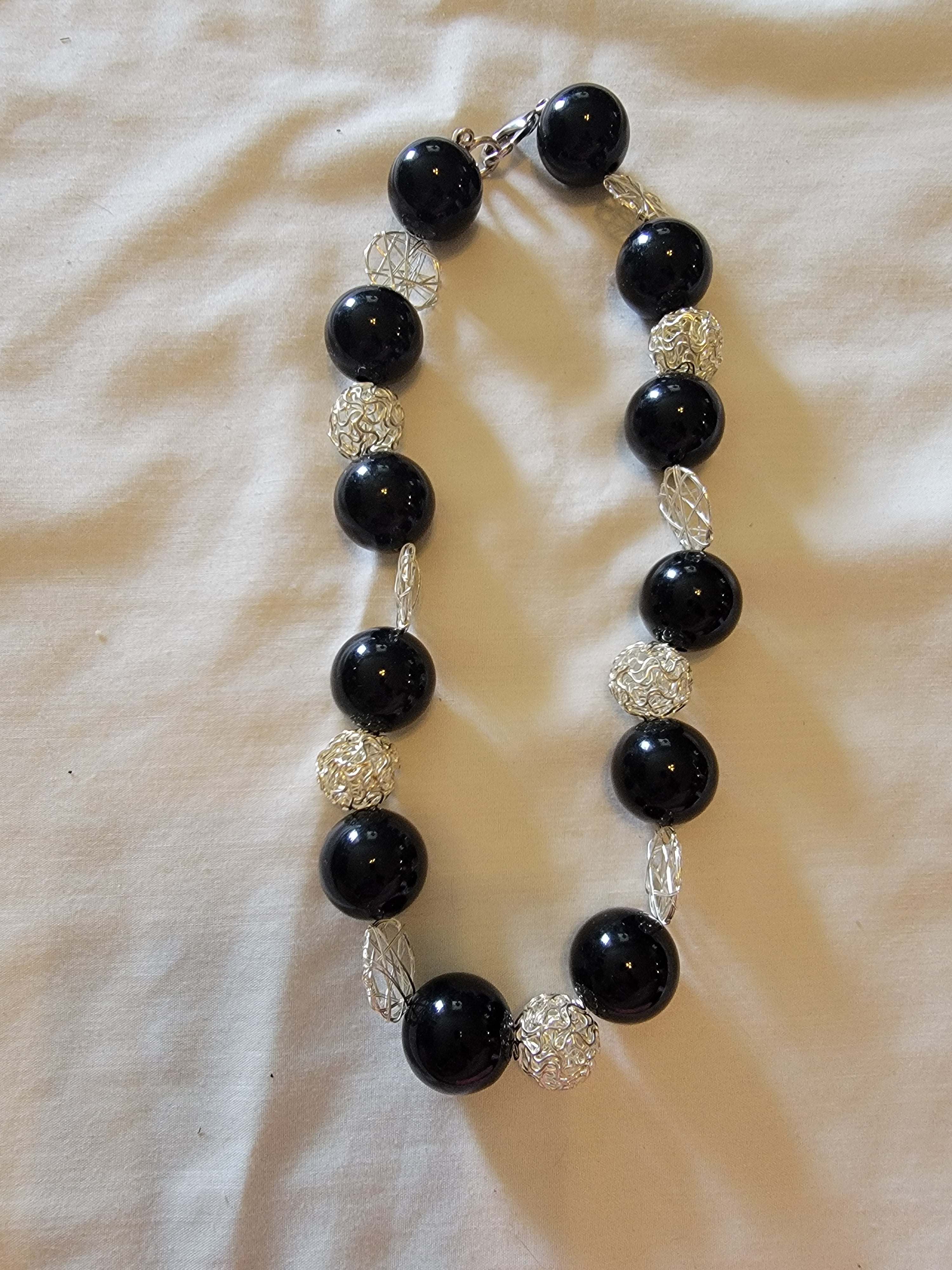 Black and sliver
