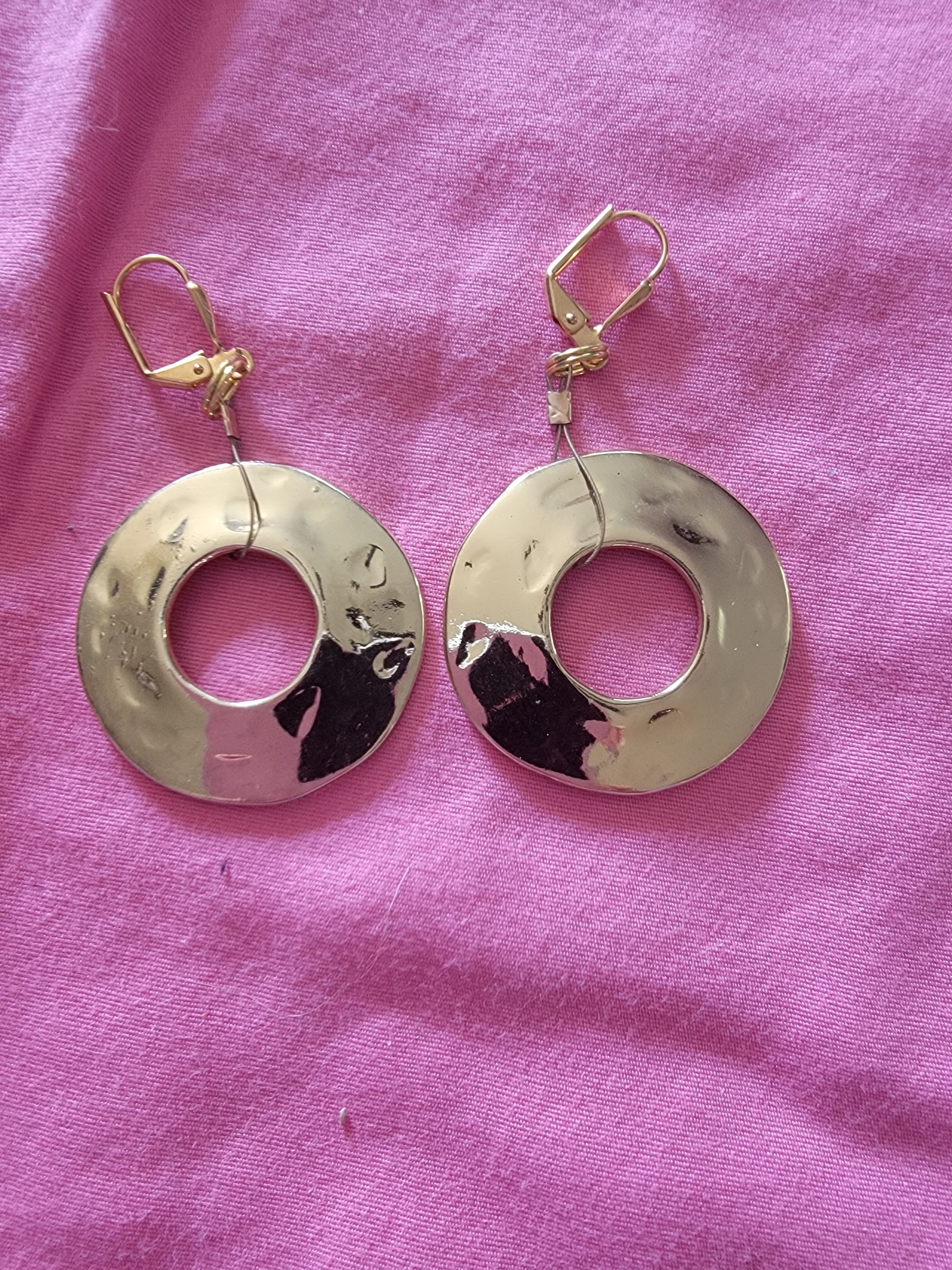 Gold  earrings