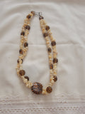 Brown necklace