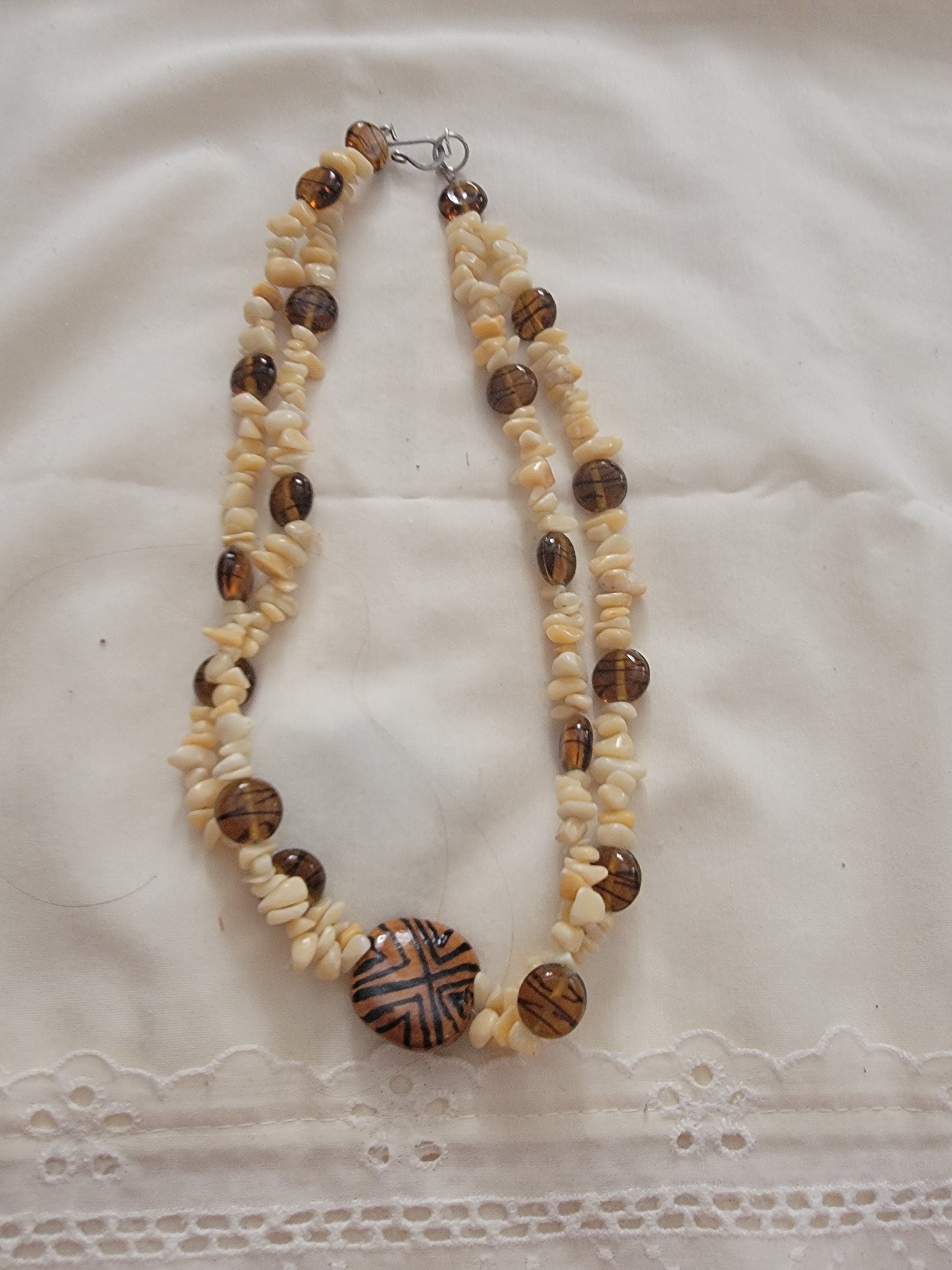 Brown necklace