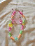 Kids necklace set  with earrings