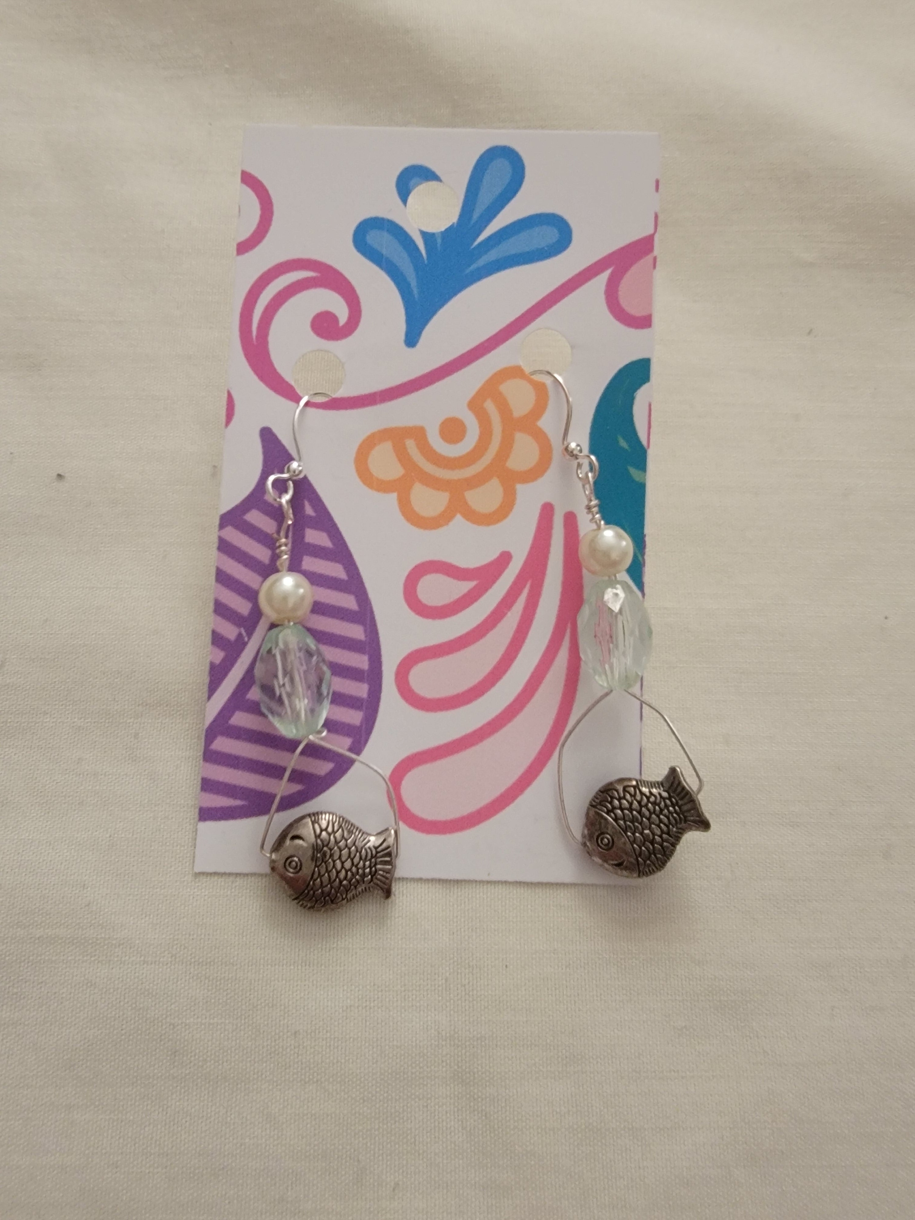 Fish earrings