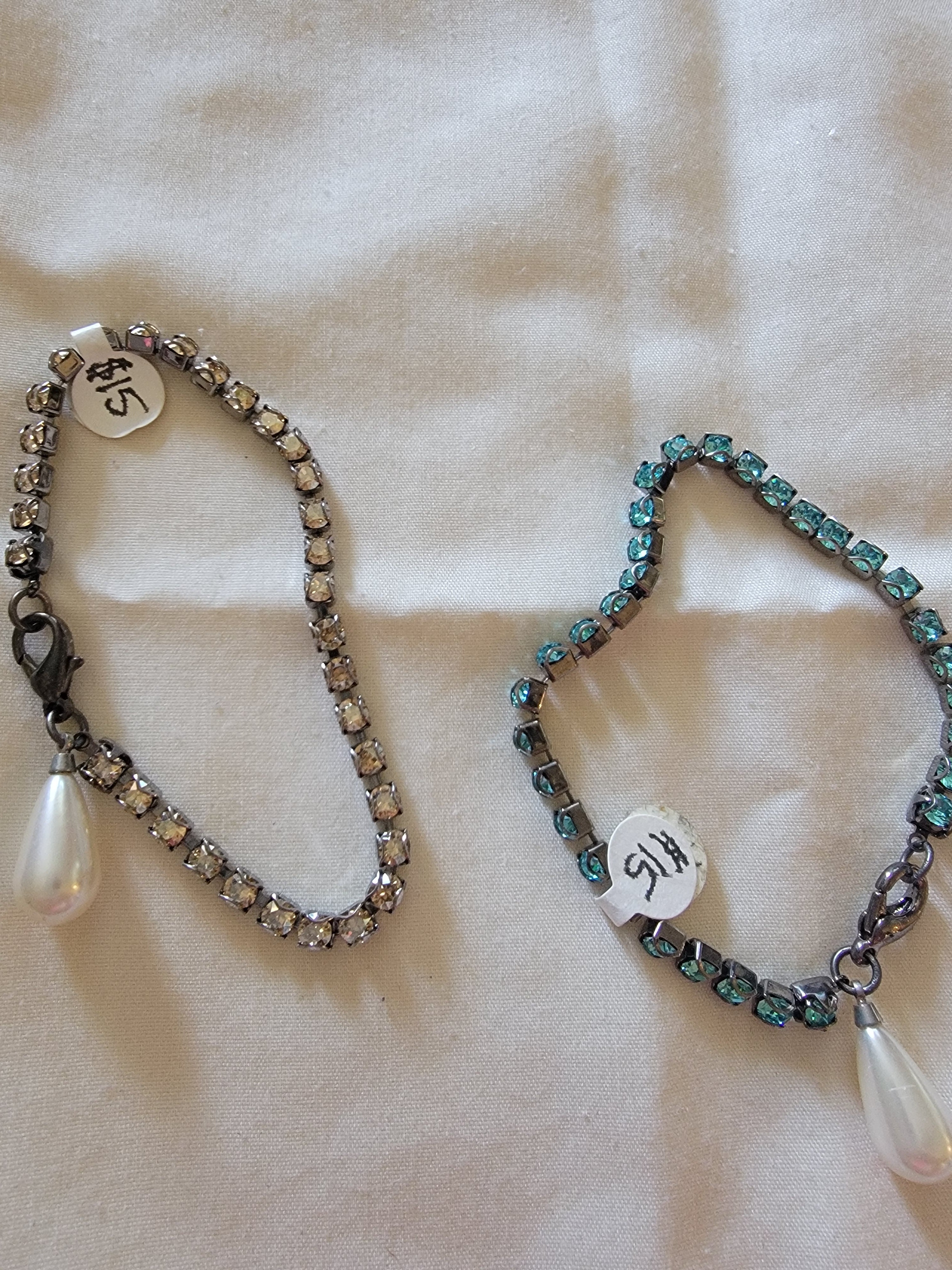 Blue bracelet