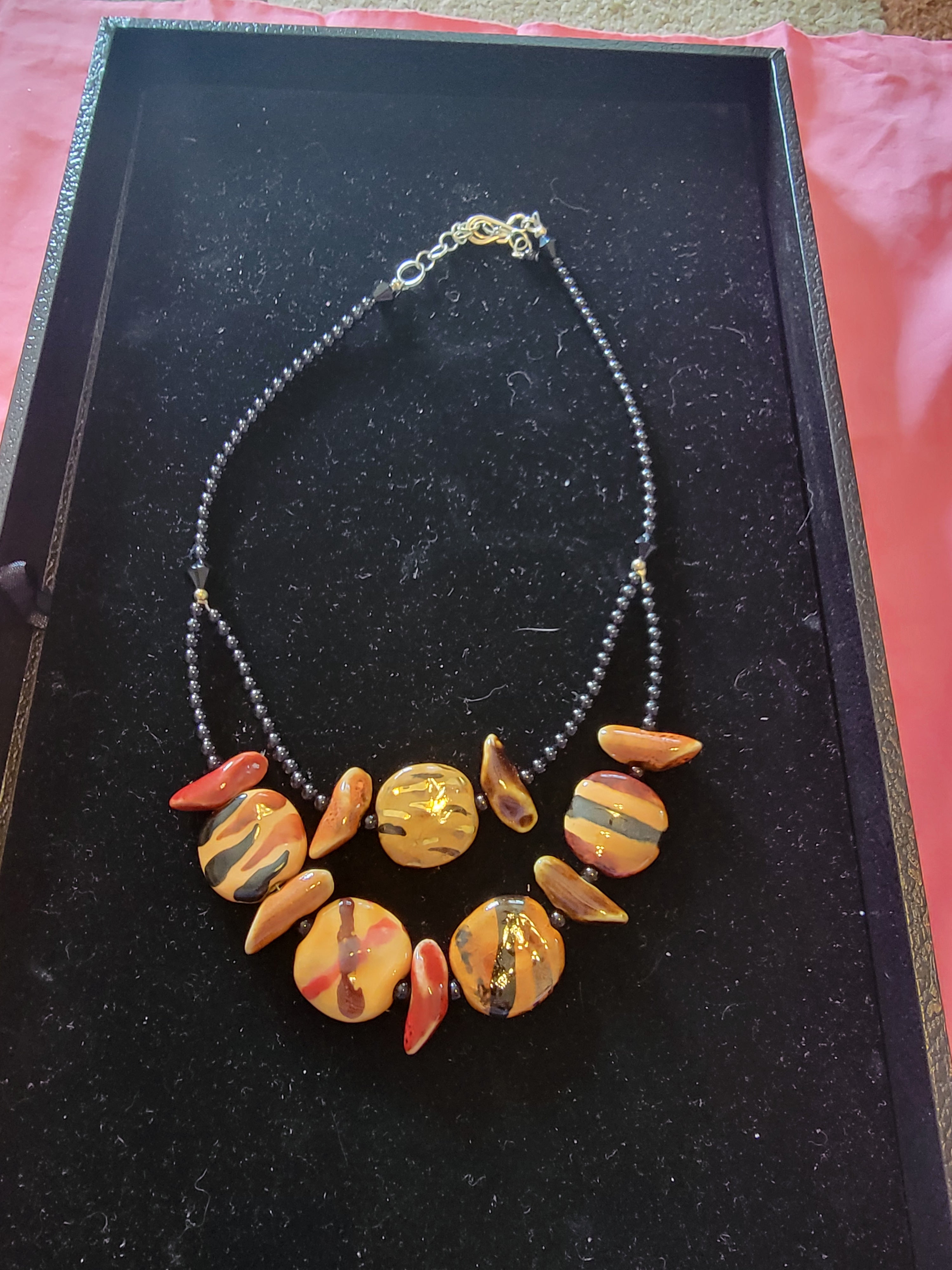 Brown necklace
