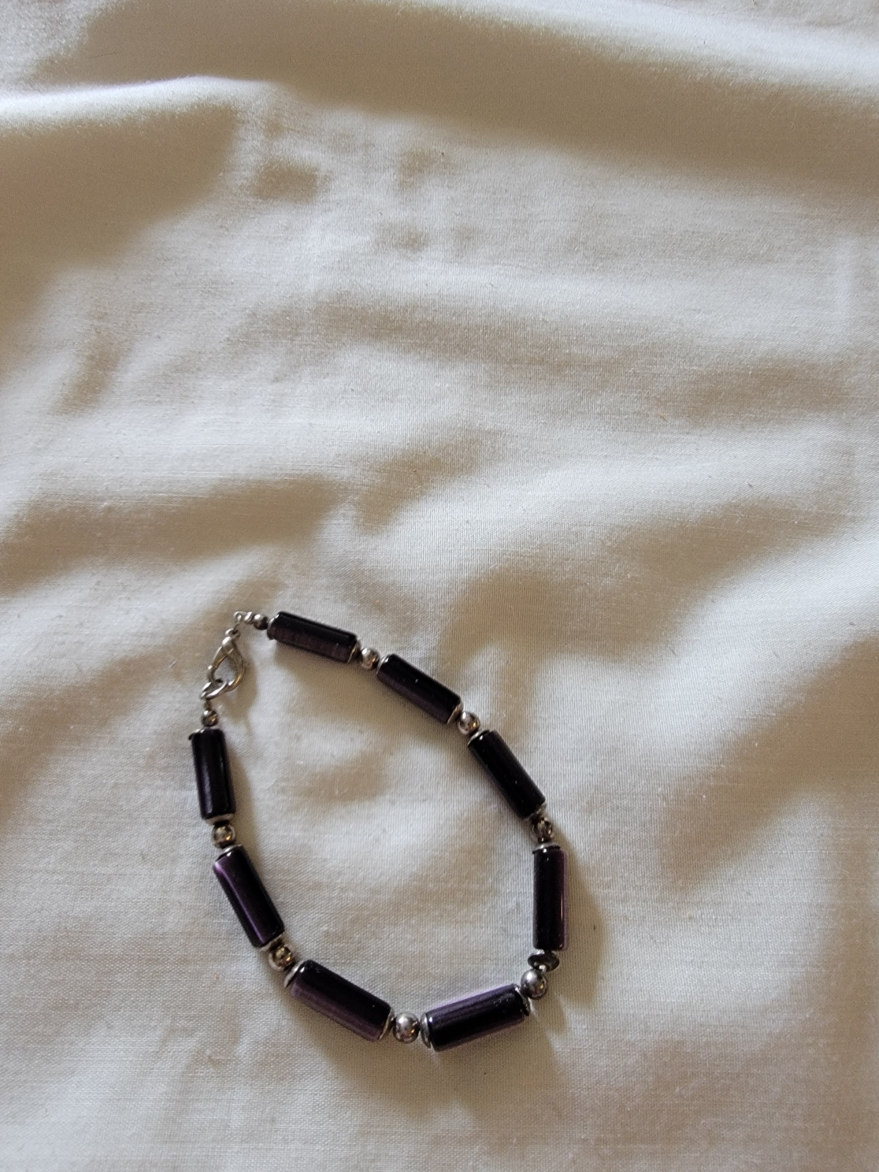 Purple bracelet