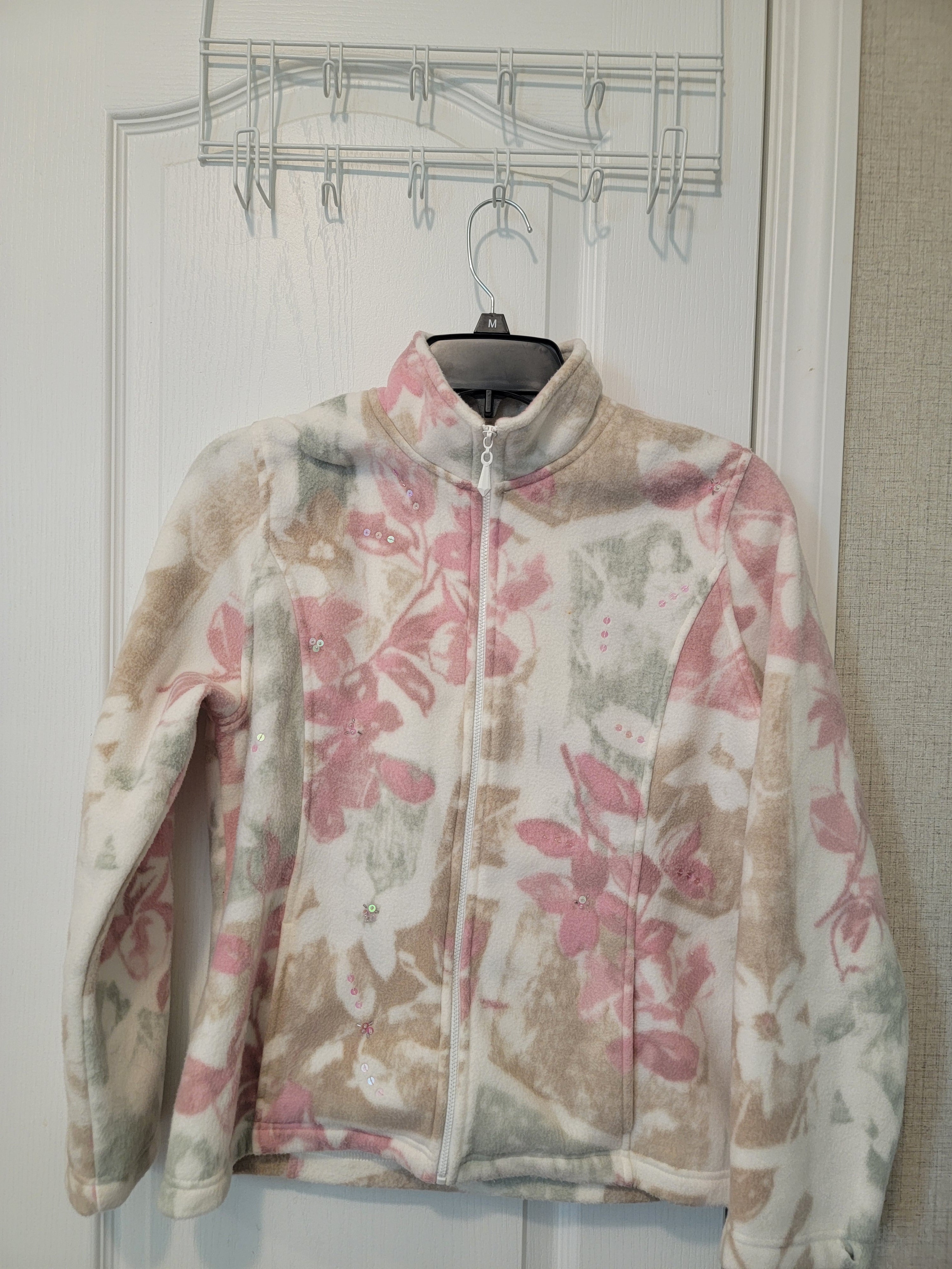 Pink and white jacket