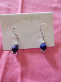 Blue earring
