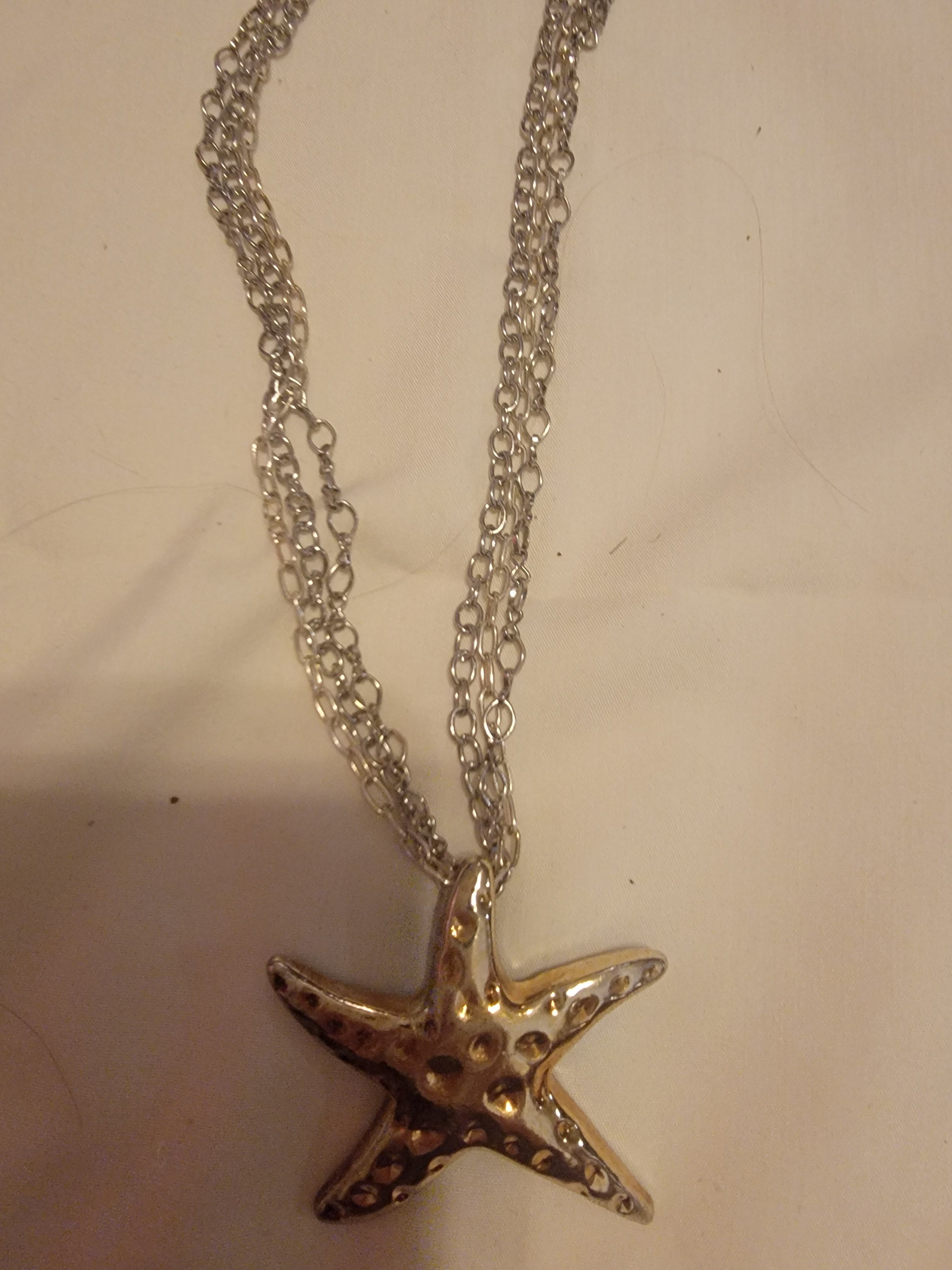 Gold starfish