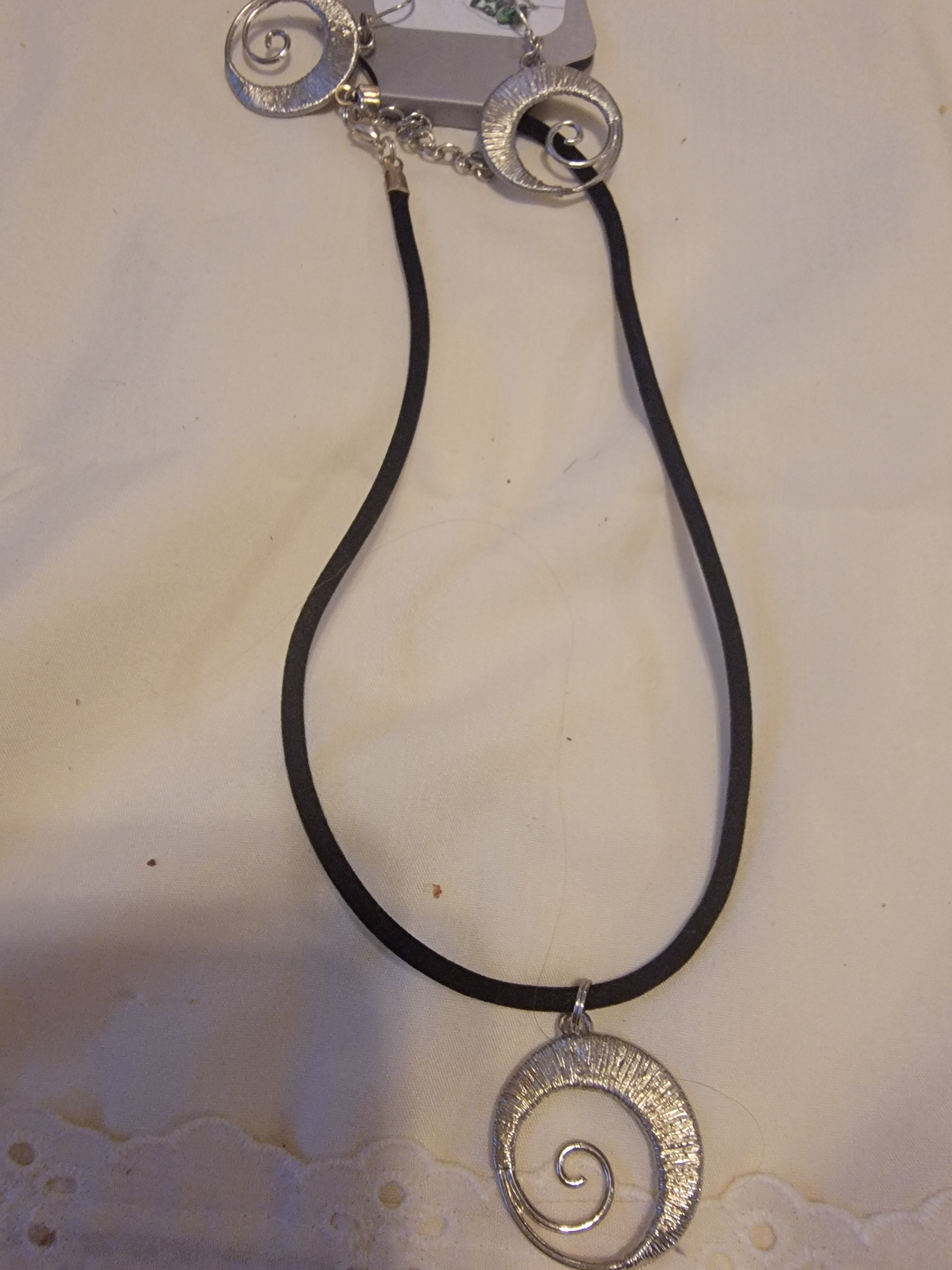 Necklace  and earrings set