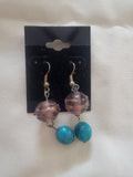 Blue earring