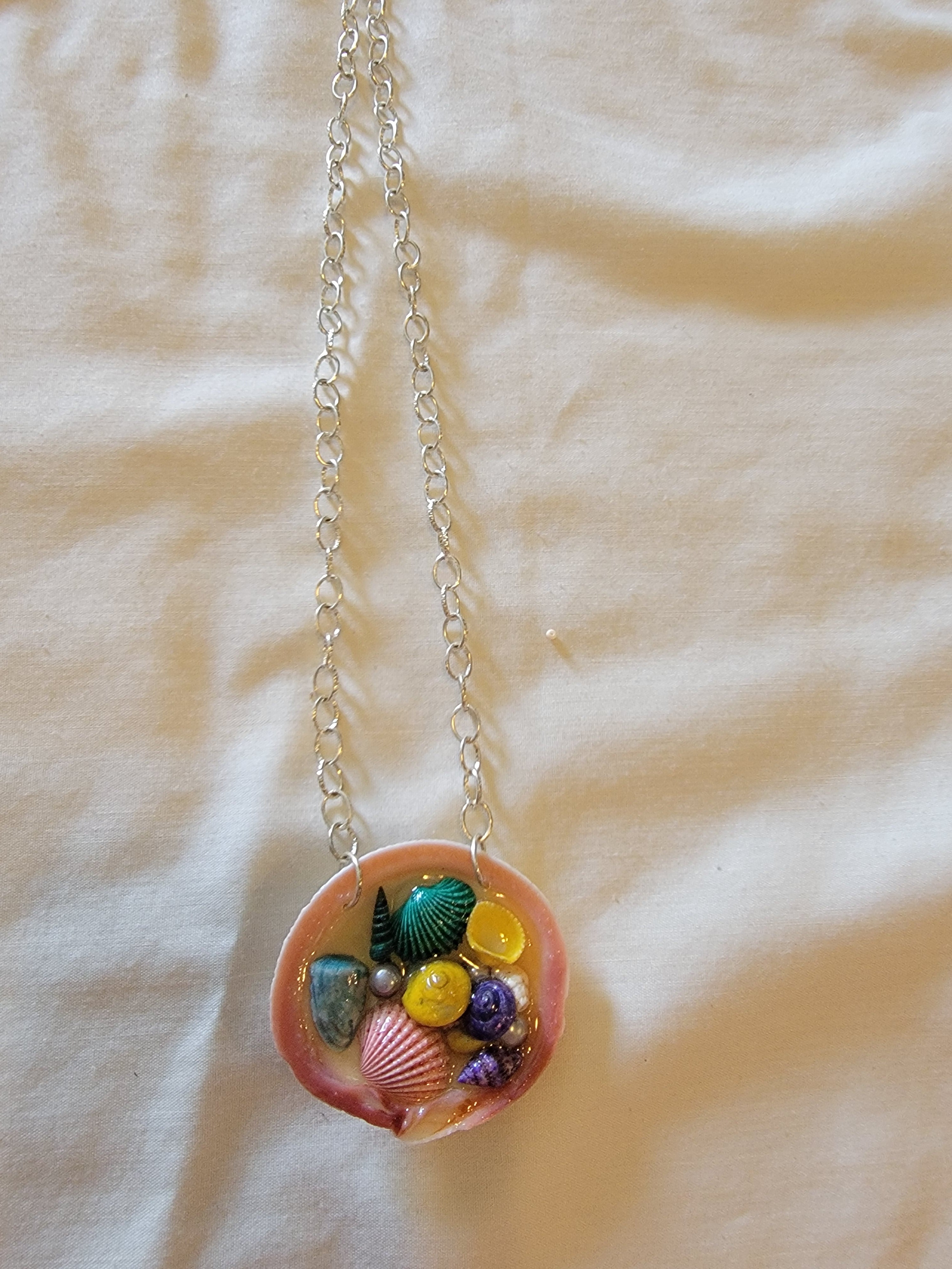 Seashell necklace
