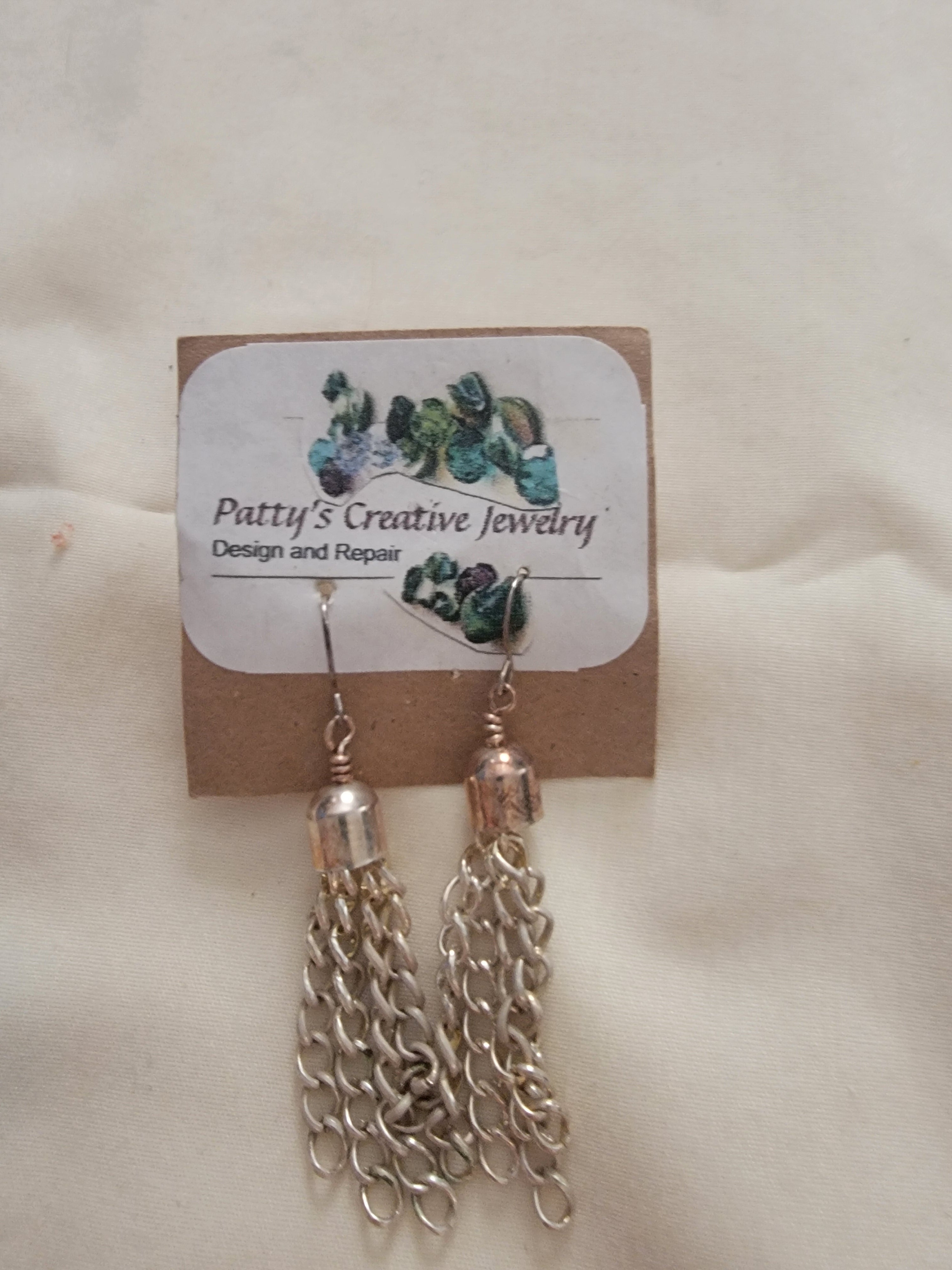 Chain earrings